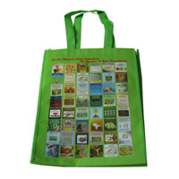 浦东LB11覆膜无纺布广告袋